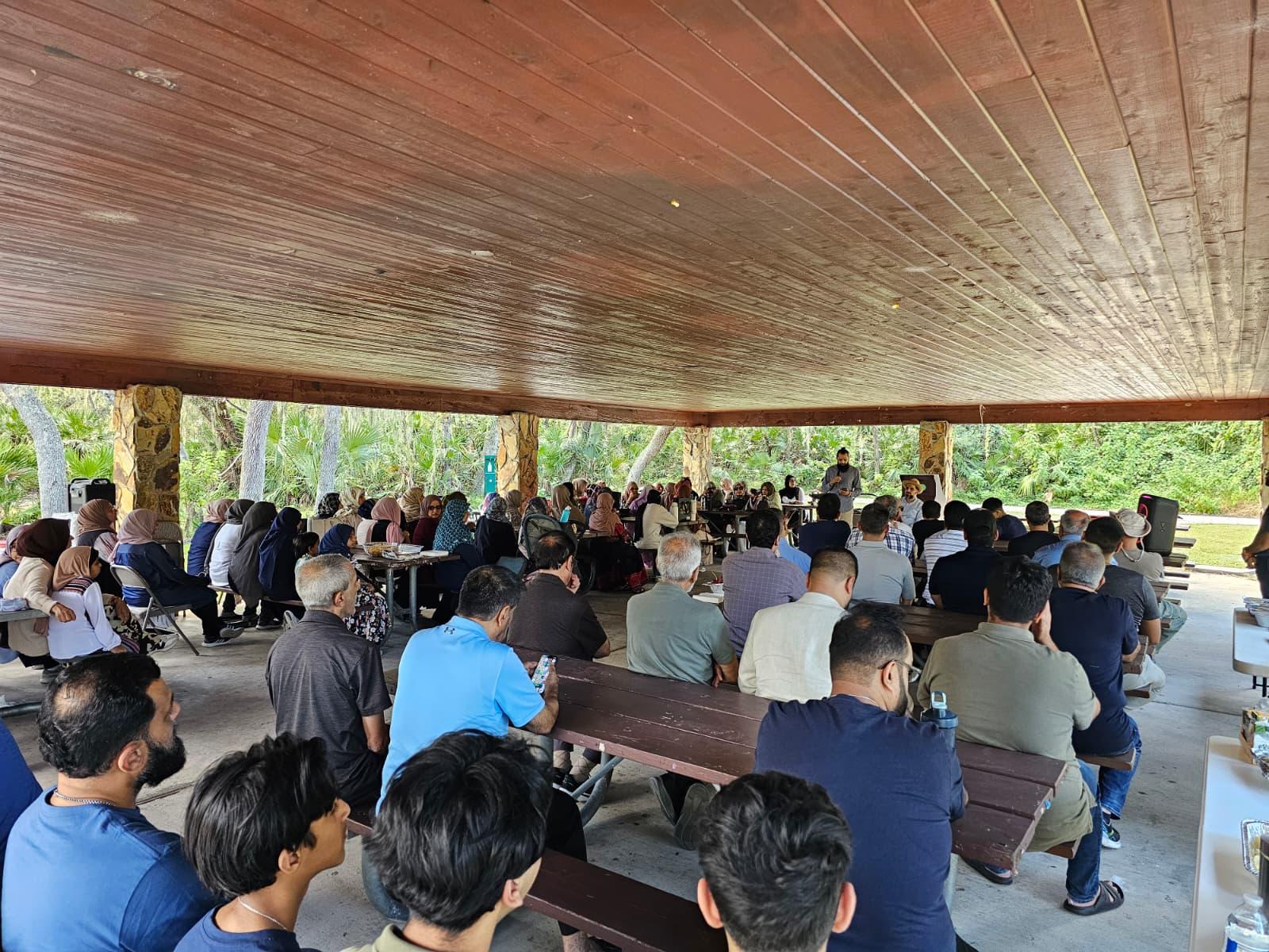 Educational session at Illuminating Hearts Institute